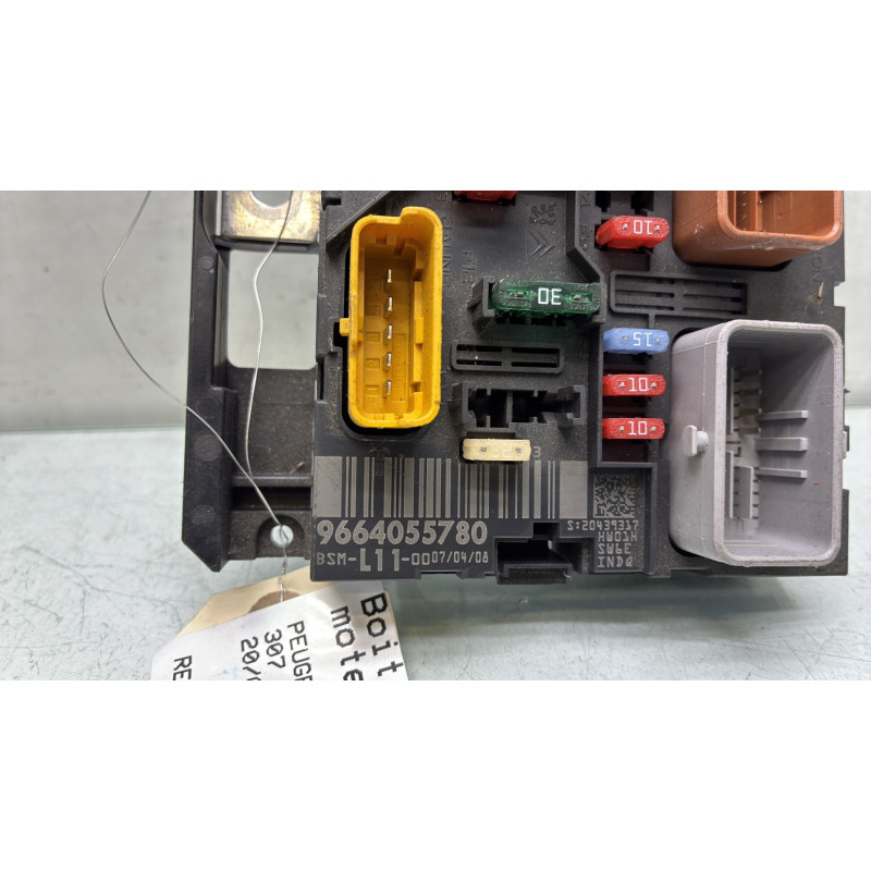 Boitier servitude moteur (BSM) PEUGEOT 307 Photo n°3
