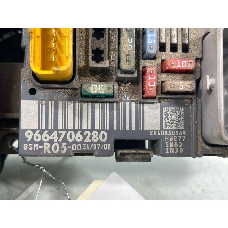 Boitier servitude moteur (BSM) CITROEN BERLINGO 2 Photo n°3