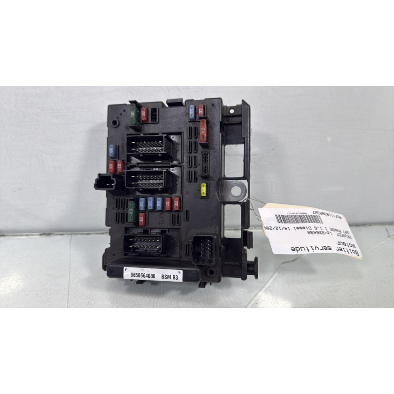 Boitier servitude moteur (BSM) PEUGEOT 307 Photo n°1