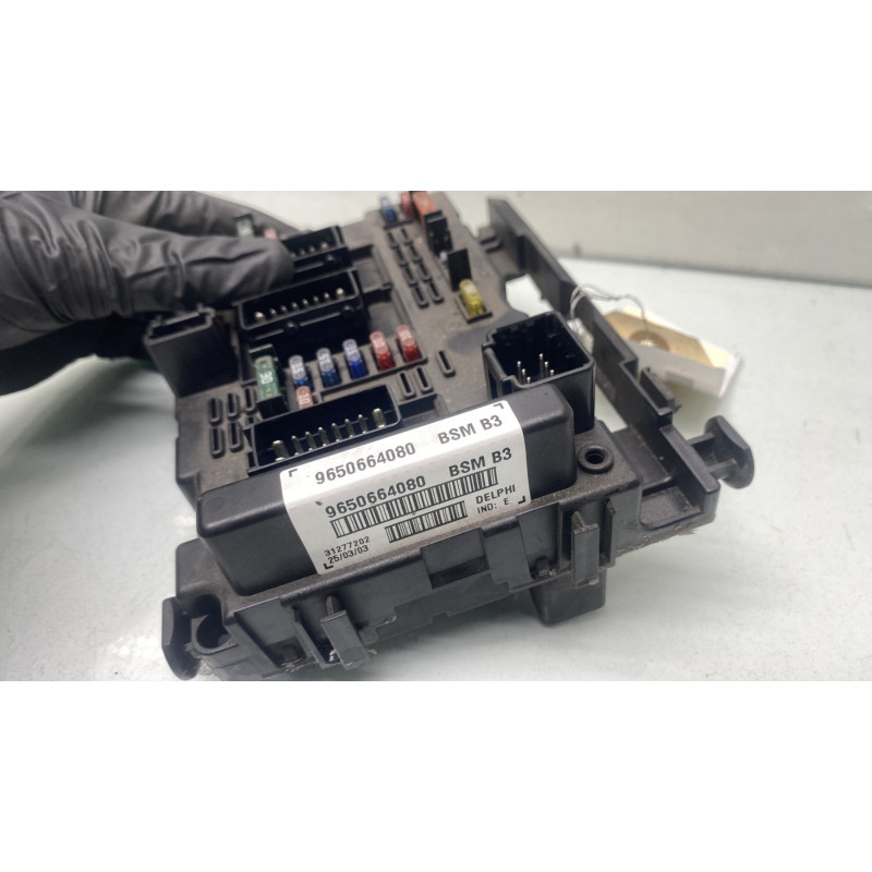 Boitier servitude moteur (BSM) PEUGEOT 206 Photo n°2