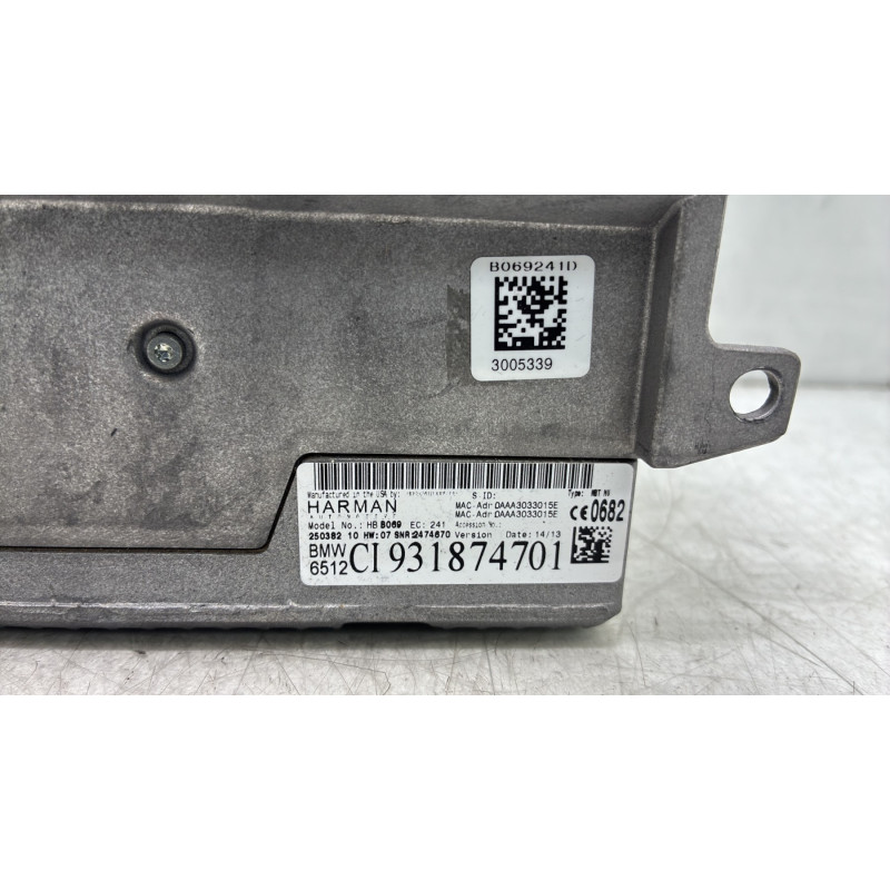 Autoradio d'origine BMW X3 F25 Photo n°2