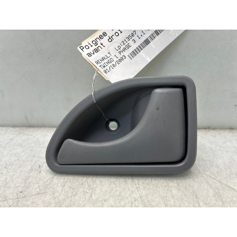 Poignee interieur avant droit RENAULT TWINGO 1 Photo n°1