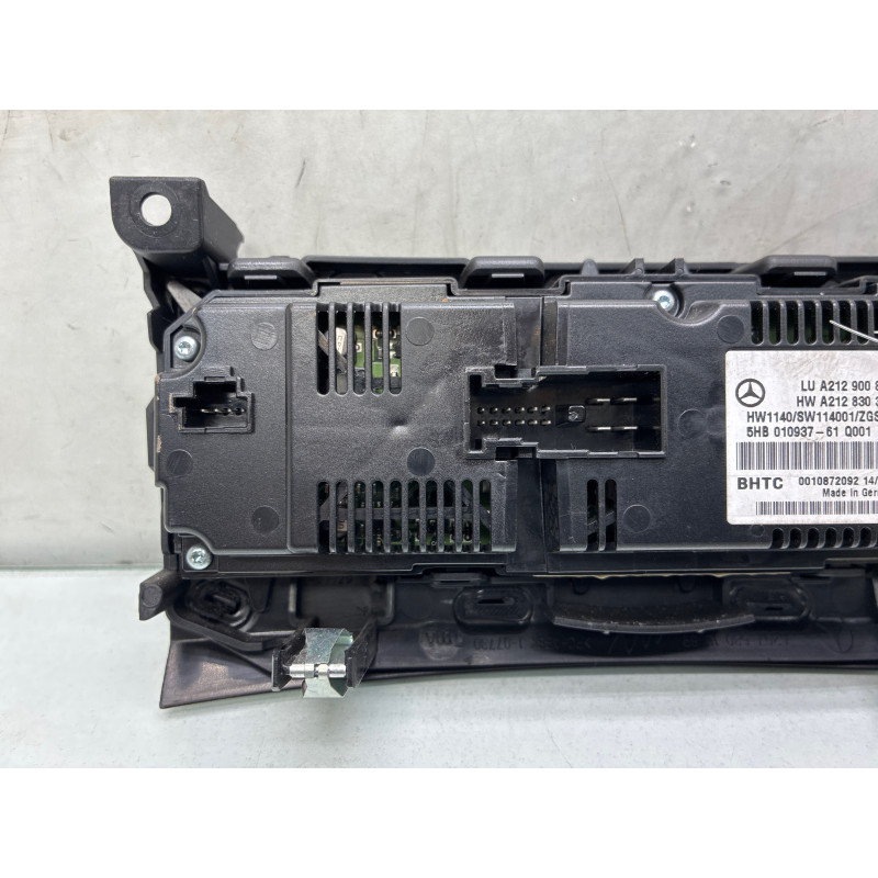Commande chauffage MERCEDES CLASSE E 207 Photo n°4