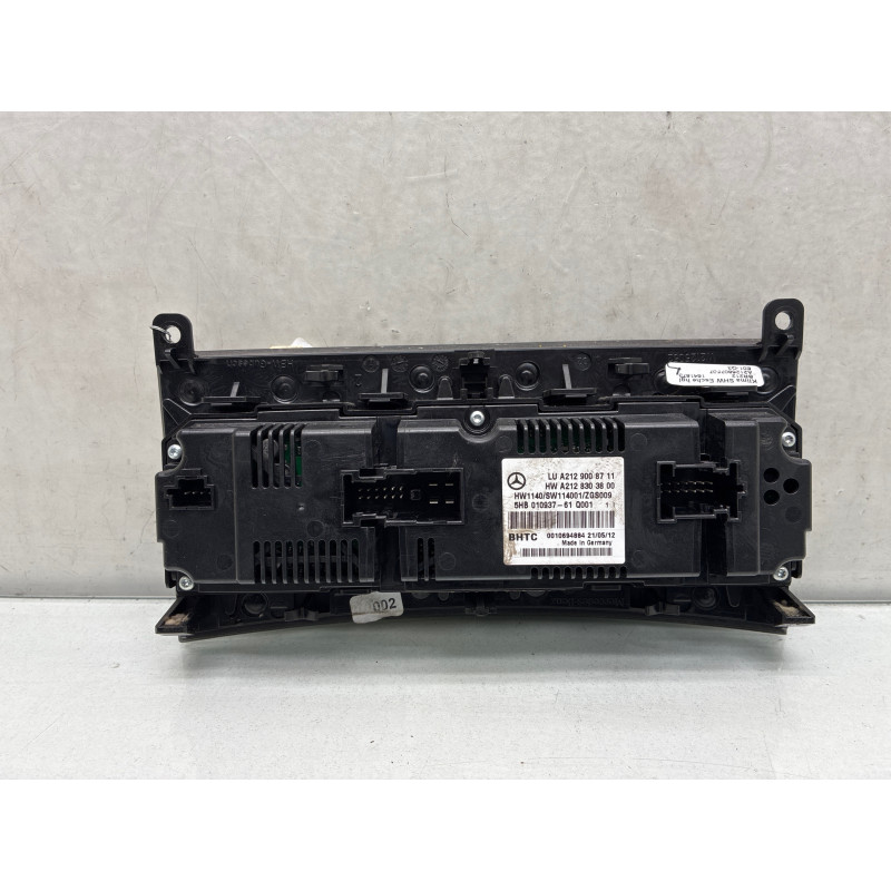 Commande chauffage MERCEDES CLASSE E 212 Photo n°2