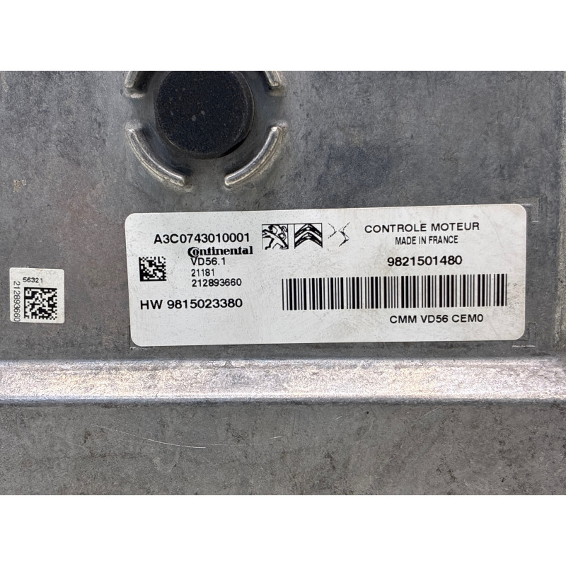 Calculateur moteur PEUGEOT 5008 2 Photo n°2