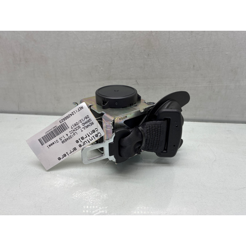 Ceinture arriere centrale RENAULT GRAND SCENIC 4 Photo n°3