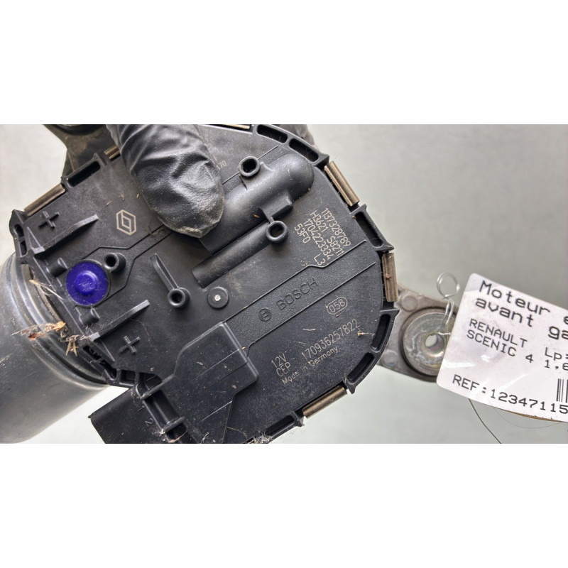 Moteur essuie glace avant gauche RENAULT SCENIC 4 Photo n°4