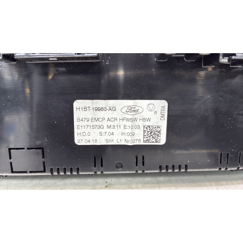 Commande chauffage FORD FIESTA 7 Photo n°5