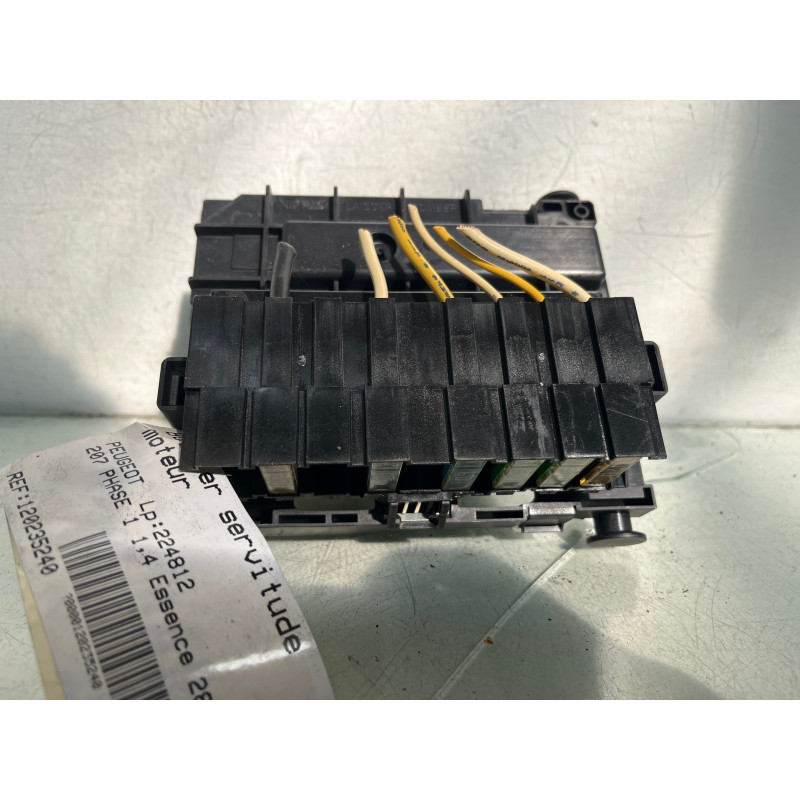 Boitier servitude moteur (BSM) PEUGEOT 207 Photo n°4