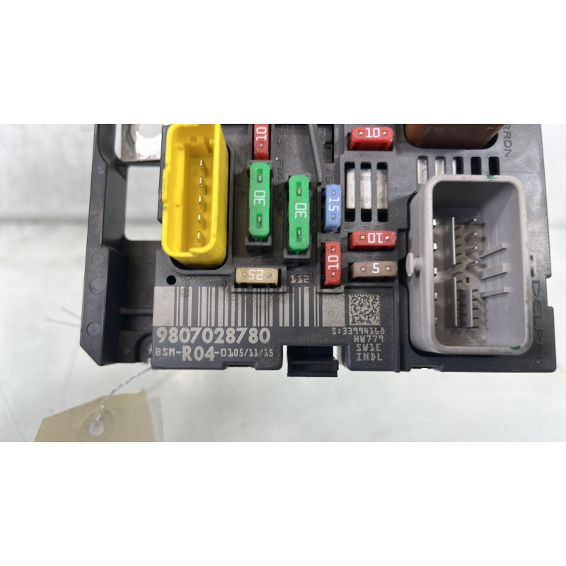Boitier servitude moteur (BSM) PEUGEOT PARTNER 2 Photo n°2