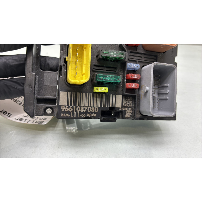Boitier servitude moteur (BSM) PEUGEOT 307 Photo n°2