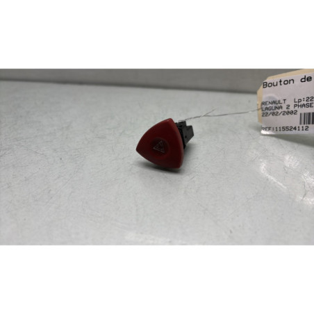Bouton de warning RENAULT LAGUNA 2 Photo n°1