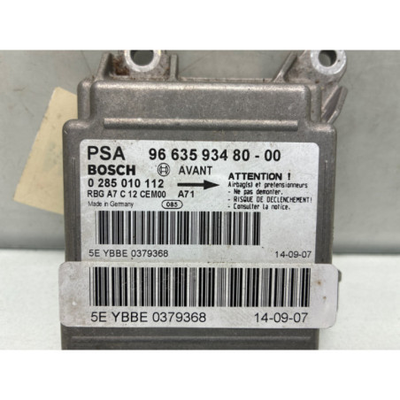 Boitier air bag PEUGEOT 207