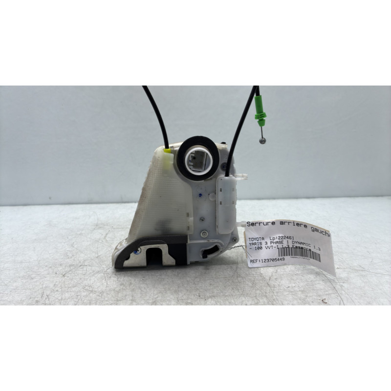 Serrure arriere gauche TOYOTA YARIS 3 Photo n°4