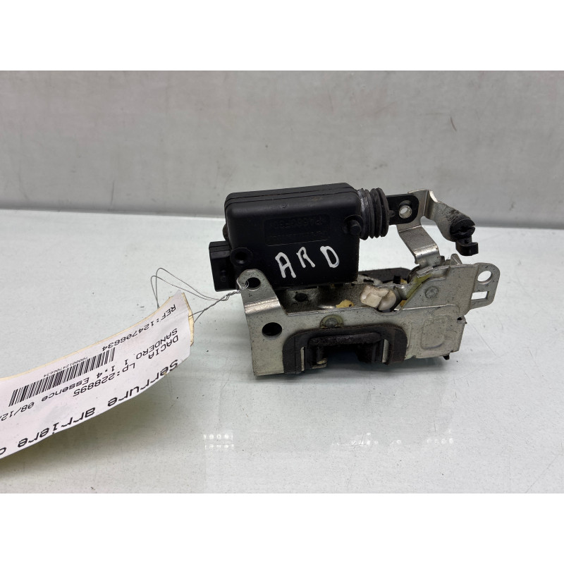 Serrure arriere droit DACIA SANDERO 1 Photo n°3