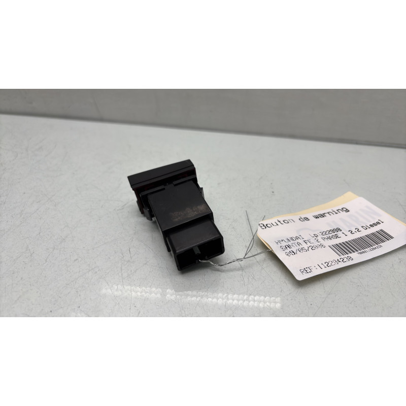 Bouton de warning HYUNDAI SANTA FE 2 Photo n°2