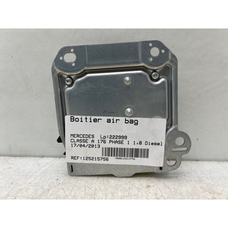 Boitier air bag MERCEDES CLASSE A 176 Photo n°3