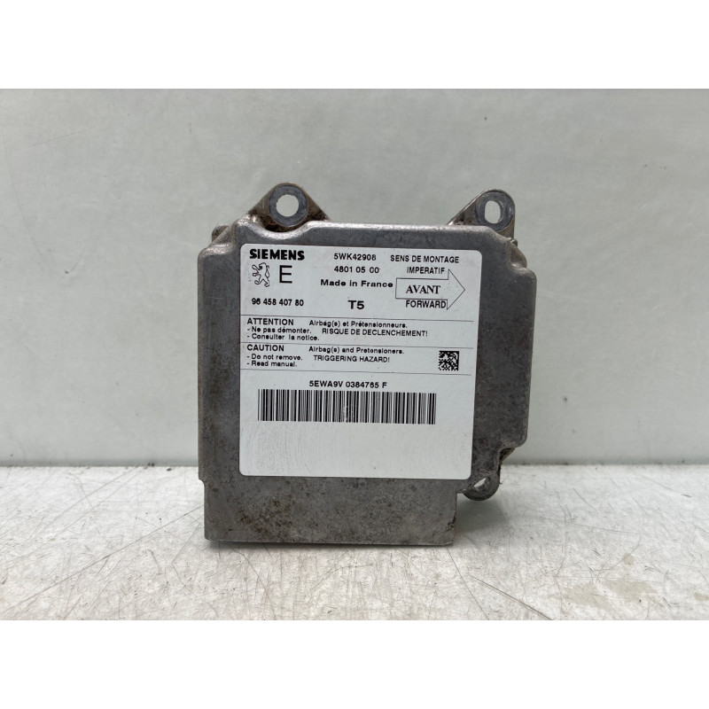 Boitier air bag PEUGEOT 307 Photo n°4