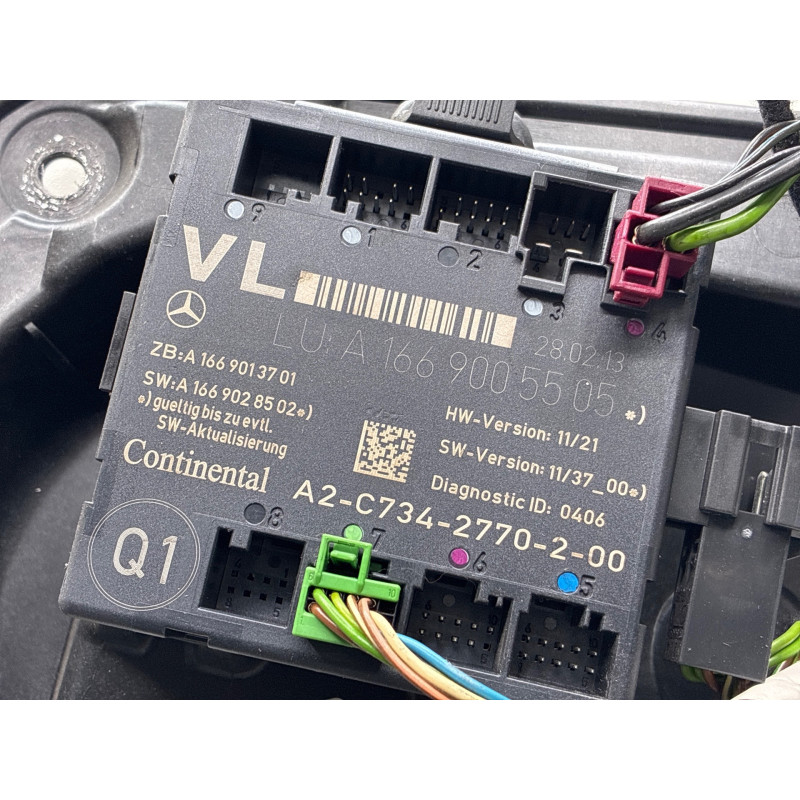 Leve vitre electrique avant gauche MERCEDES CLASSE A 176 Photo n°7