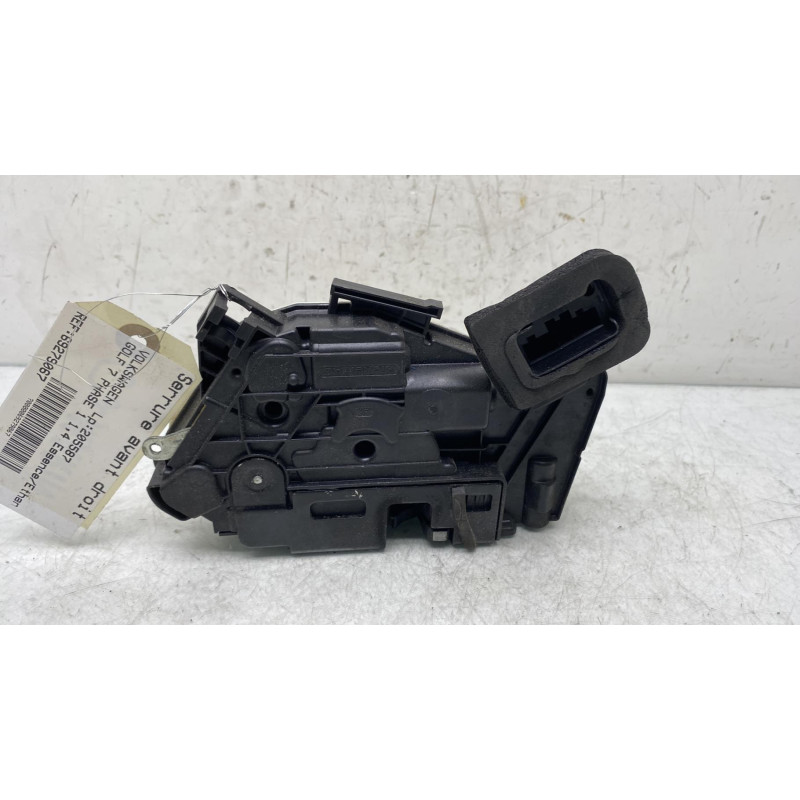 Serrure avant droit VOLKSWAGEN GOLF 7 Photo n°3