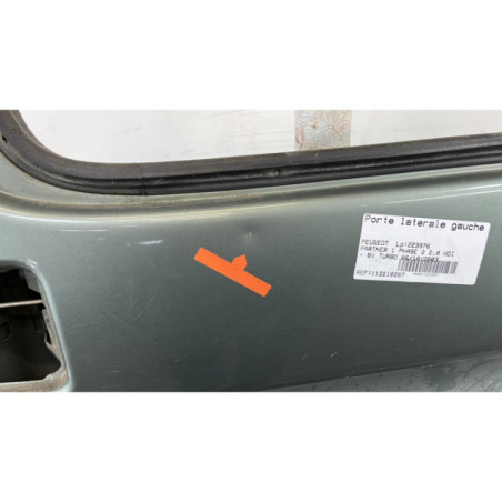 Porte laterale gauche PEUGEOT PARTNER 1