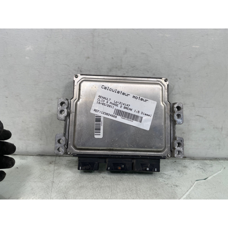Calculateur moteur RENAULT CLIO 3 Photo n°3