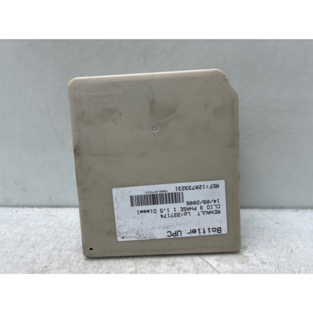 Boitier UPC RENAULT CLIO 3 Photo n°1