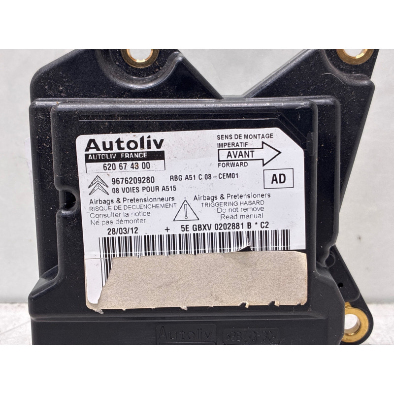 Boitier air bag CITROEN C3 2 Photo n°4