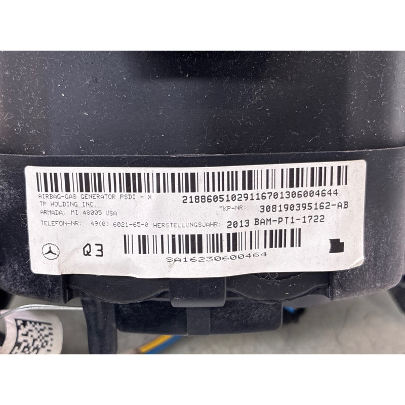 Air bag conducteur MERCEDES CLASSE A 176 Photo n°5