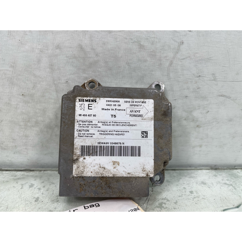 Boitier air bag PEUGEOT 307 Photo n°2
