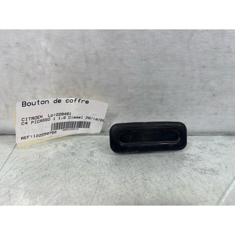 Bouton de coffre CITROEN C4 PICASSO 1 Photo n°3