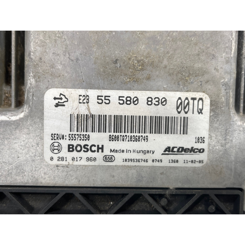Calculateur moteur OPEL CORSA D Photo n°4