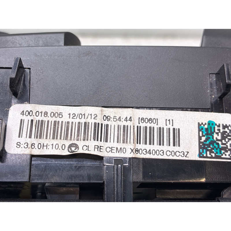 Commande chauffage CITROEN C3 2 Photo n°4