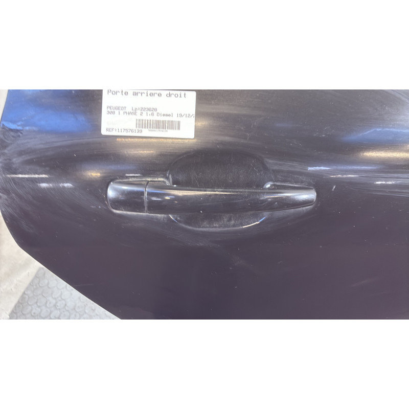 Porte arriere droit PEUGEOT 308 1 Photo n°2
