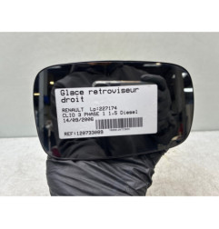 Glace retroviseur droit RENAULT CLIO 3