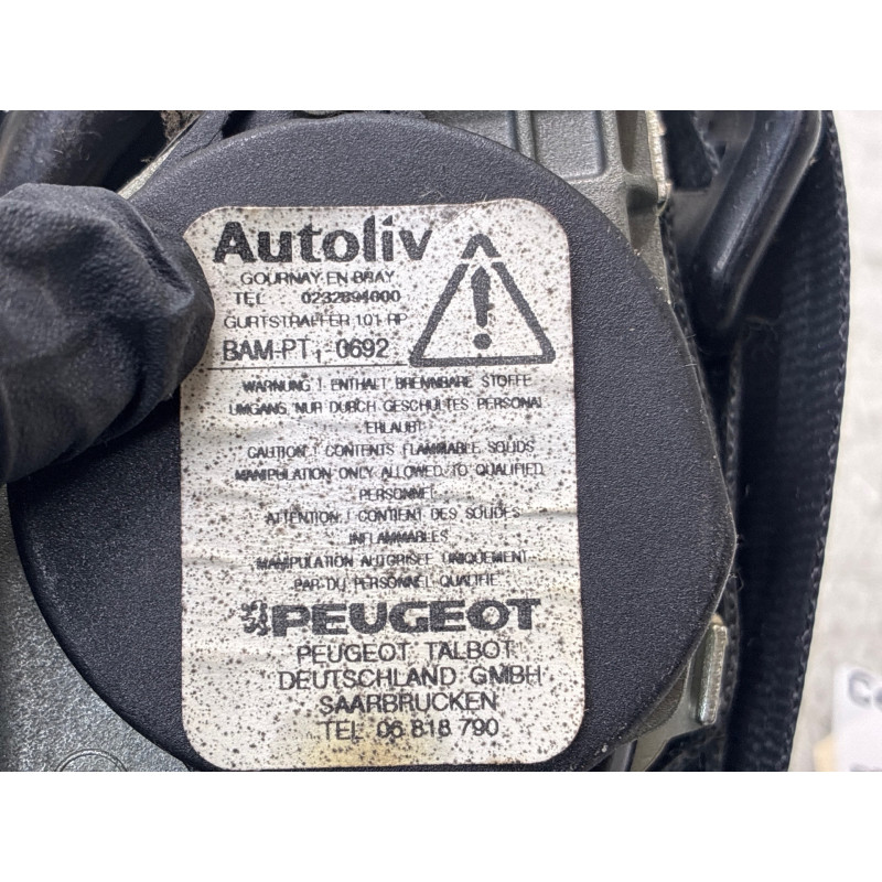 Pretensionneur de ceinture avant gauche PEUGEOT 308 1 Photo n°5
