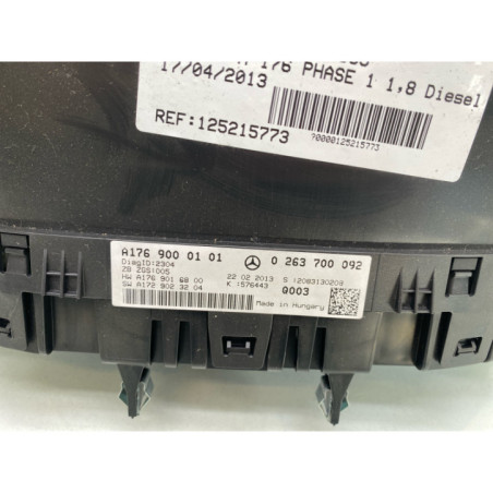 Compteur MERCEDES CLASSE A 176