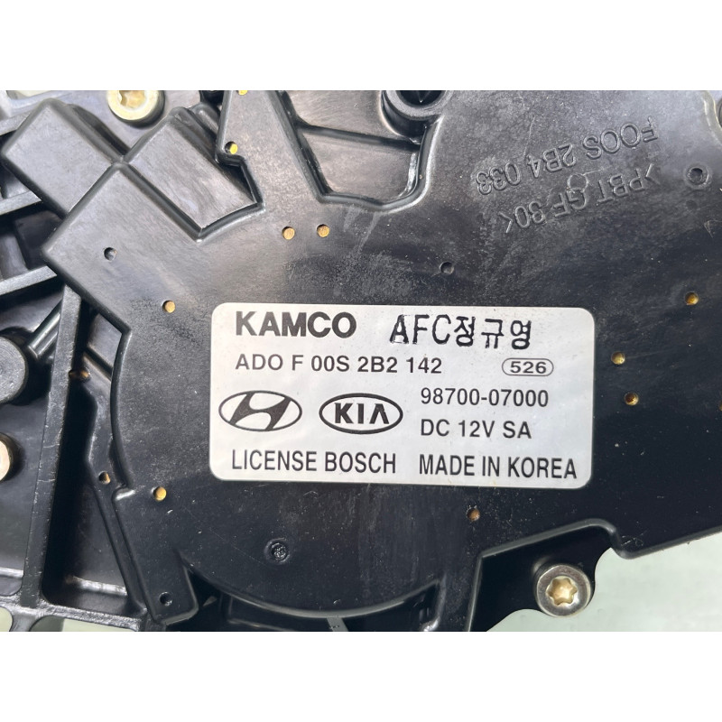 Moteur essuie glace arriere KIA PICANTO 1 Photo n°1