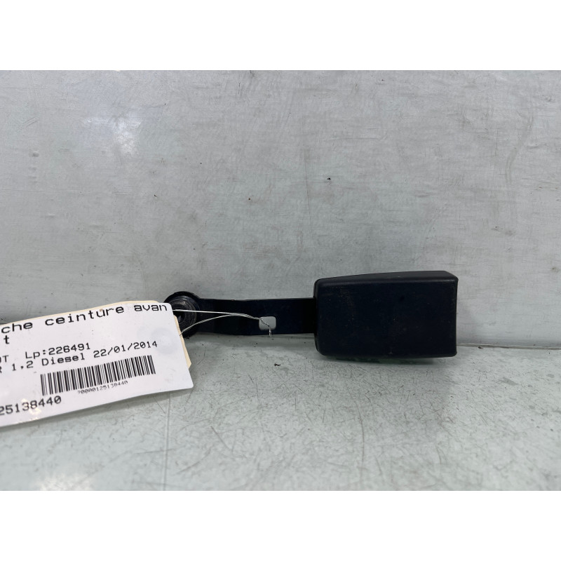 Attache ceinture avant droit PEUGEOT BIPPER Photo n°1