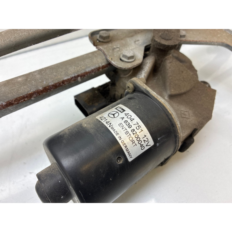 Moteur essuie glace avant MERCEDES VITO 639 Photo n°5