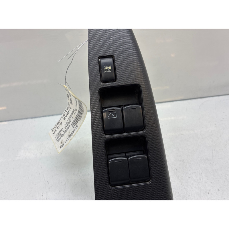 Interrupteur de leve vitre avant gauche NISSAN NOTE 1 Photo n°5