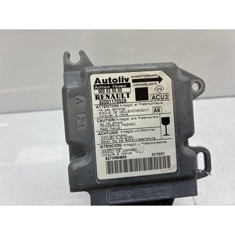 Boitier air bag RENAULT SCENIC 1 Photo n°1