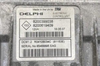 Calculateur moteur RENAULT CLIO 3