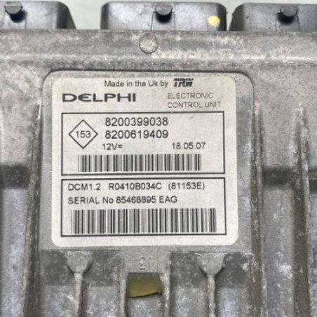 Calculateur moteur RENAULT CLIO 3
