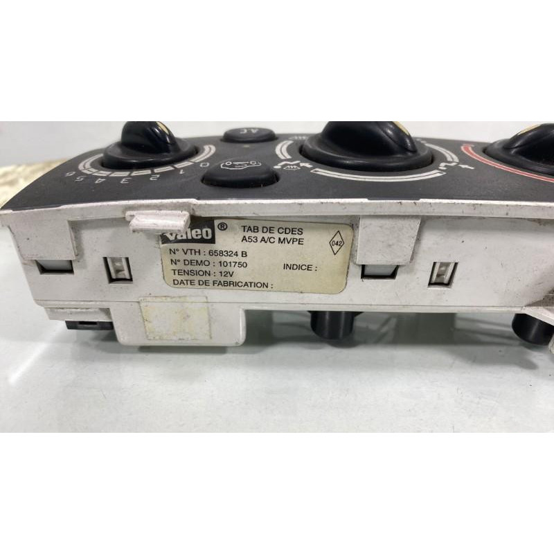 Commande chauffage RENAULT SCENIC 1 Photo n°9