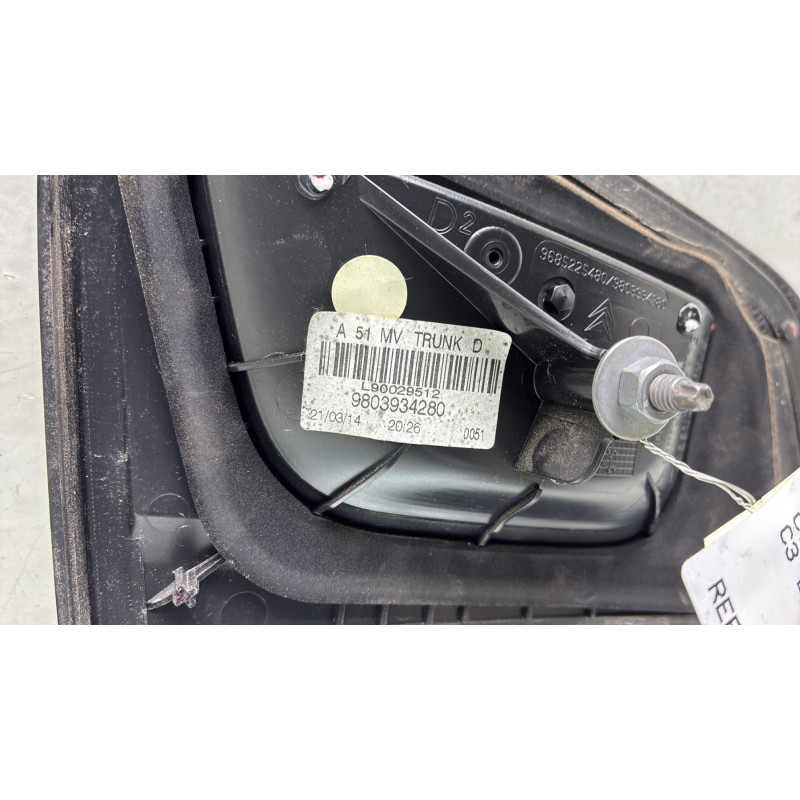 Feu arriere secondaire droit (feux) CITROEN C3 2 Photo n°3