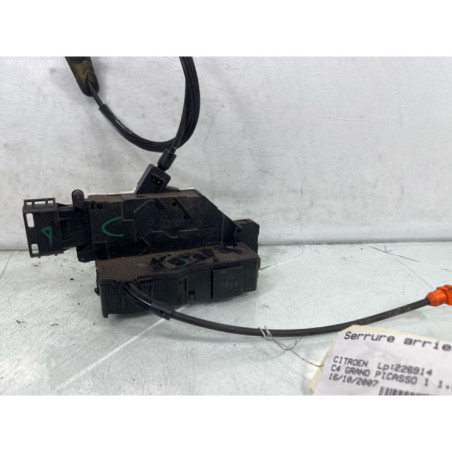 Serrure arriere gauche CITROEN C4 GRAND PICASSO 1 Photo n°1