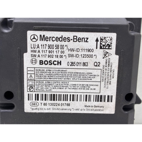 Boitier air bag MERCEDES CLASSE A 176