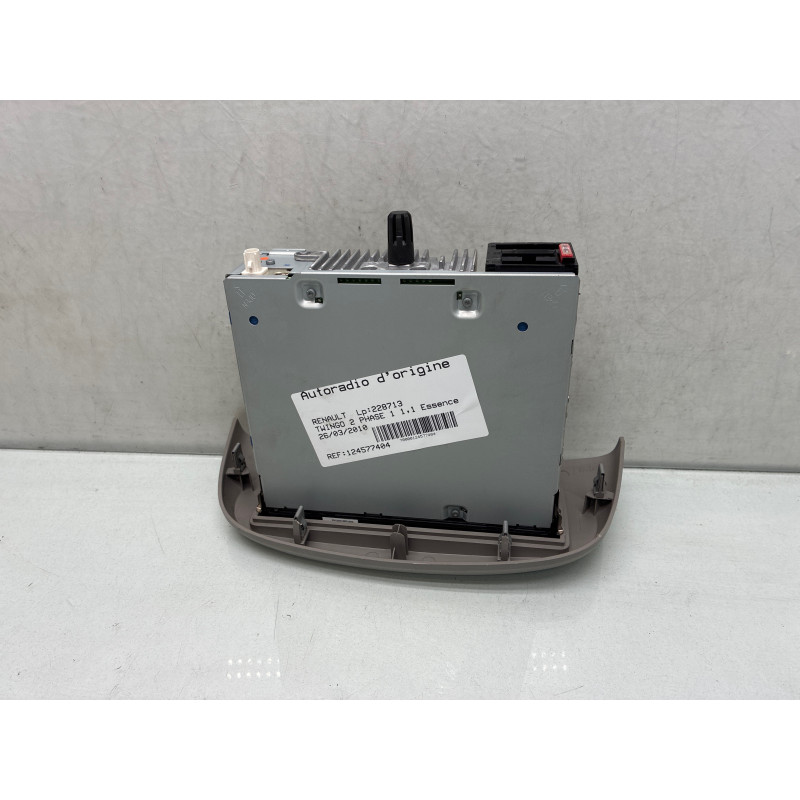 Autoradio d'origine RENAULT TWINGO 2 Photo n°4