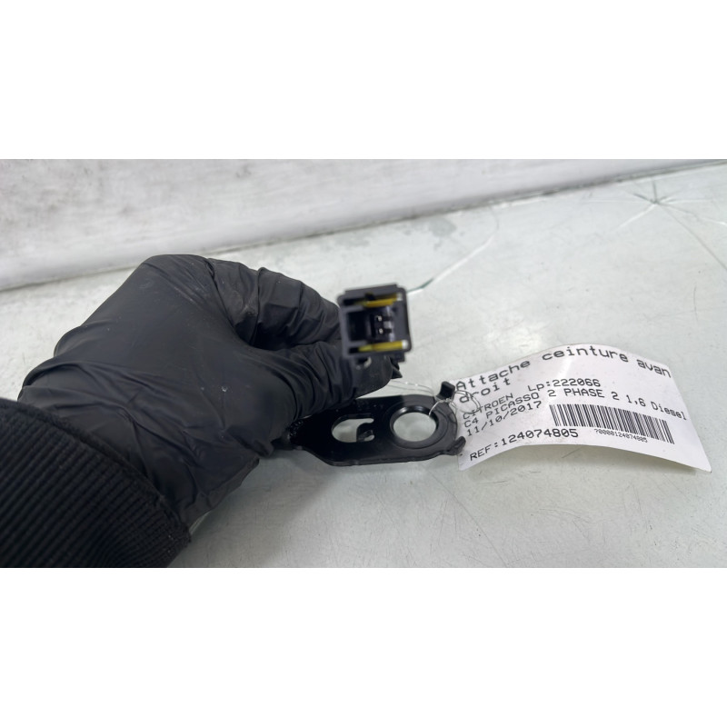 Attache ceinture avant droit CITROEN C4 PICASSO 2 Photo n°4